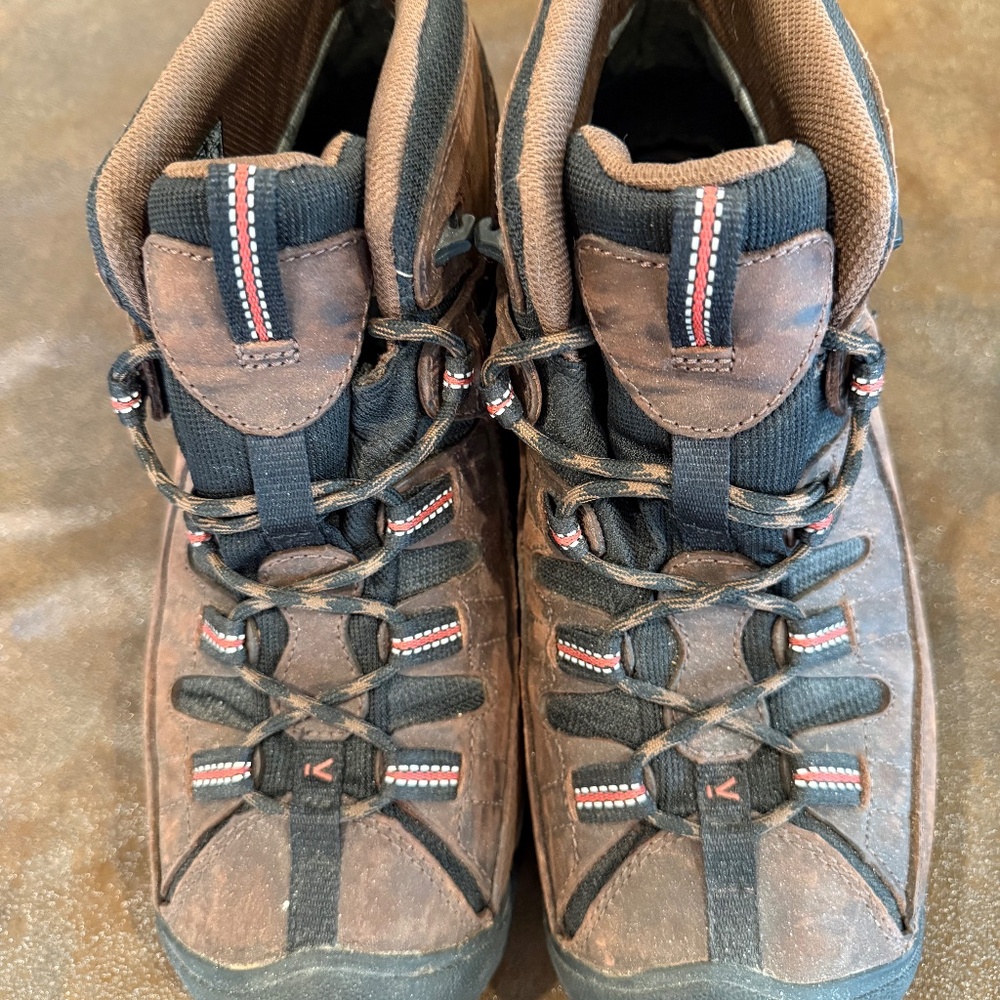 MENS KEEN TARGHEE II MID HIKING BOOTS Size 12 (1010126) - USED-GOOD CONDITION